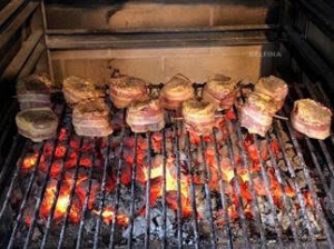 Schweinsmedaillons im Speckmantel